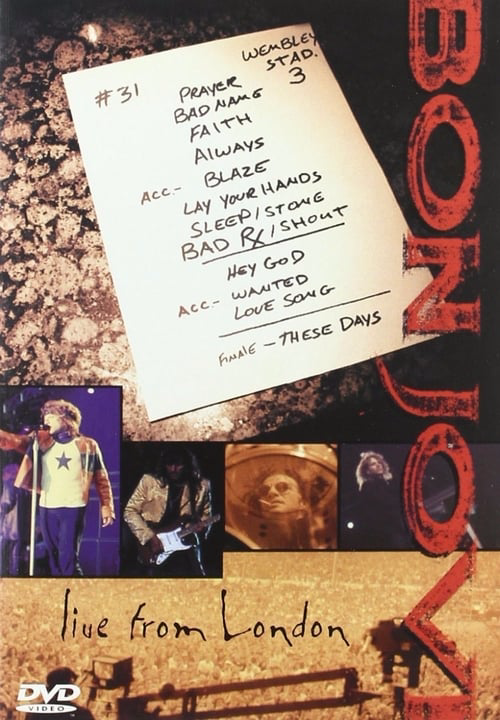 Bon Jovi: Live from London poster