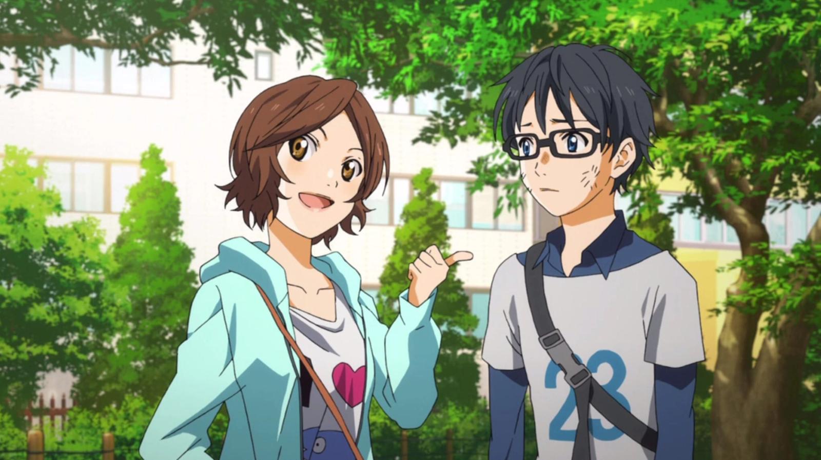Do Tsubaki and Kousei Get Together in Your Lie in April?