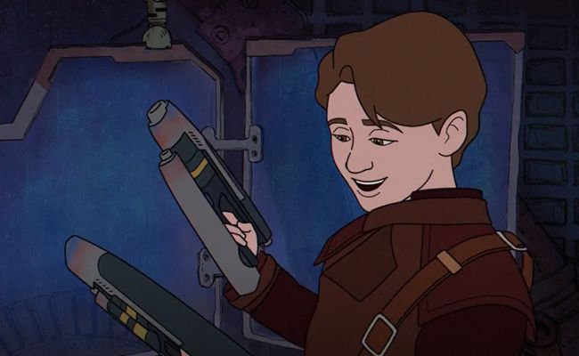 The Guardians of The Galaxy Holiday Special Easter Egg: Origins of Star-Lord's Quad Blaster