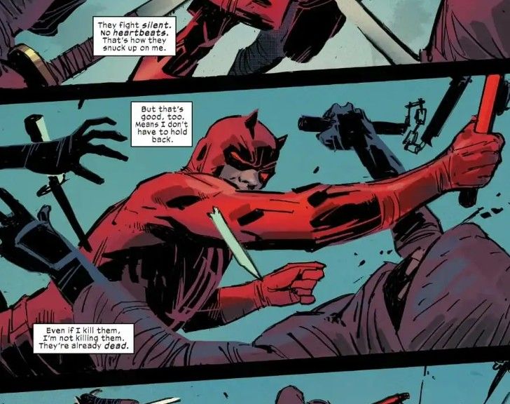 Daredevil vs the Hand