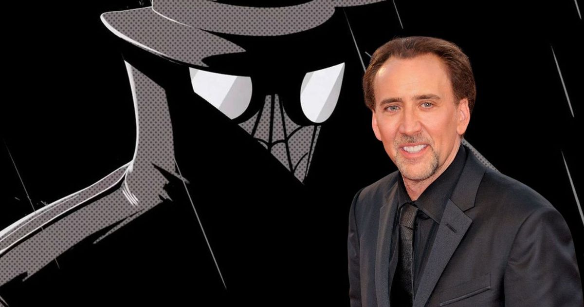 Nicolas Cage and Spider-Man Noir