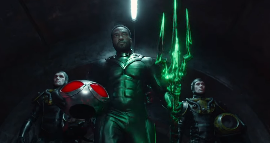 The Black Manta is back for revenge with the black trident