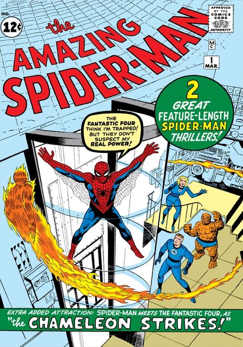 The Amazing Spider-Man issue #1 with the fantastic four