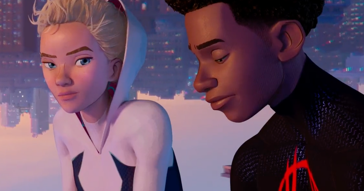 Gwen Stacy and Miles Morales in Spider-Man: Across the Spider-Verse
