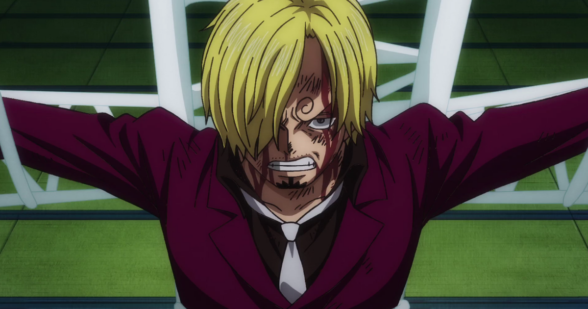 Sanji in One Piece Episode 1,021