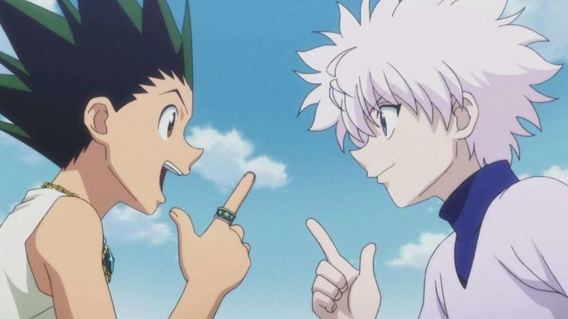 Corre que acabou o buff! - - Exame Hunter x Hunter