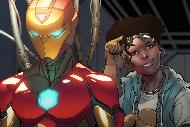 Riri Williams the potential replacement for Iron Man