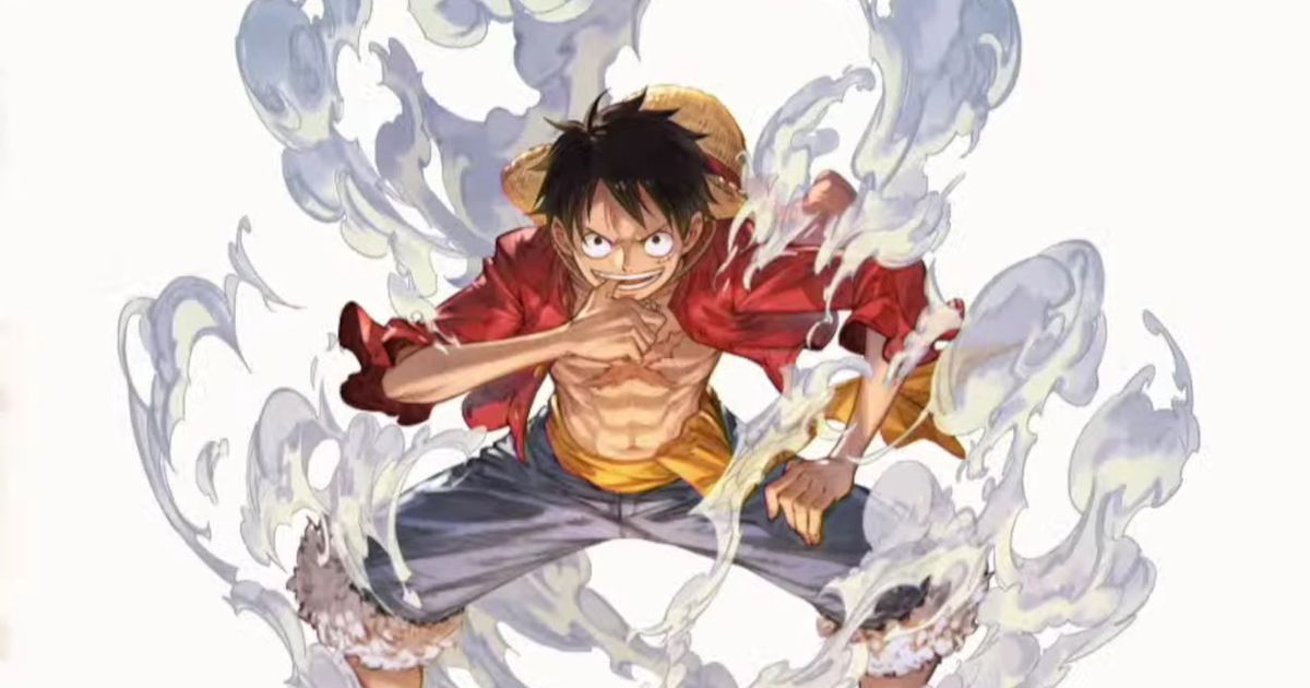 one piece red granblue fantasy luffy