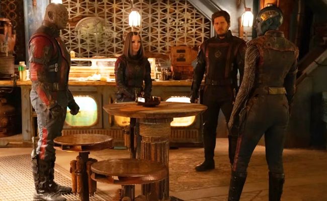 Guardians of the Galaxy Vol. 3 Image Teases the New Suits of the Team and Nebula's New Arm