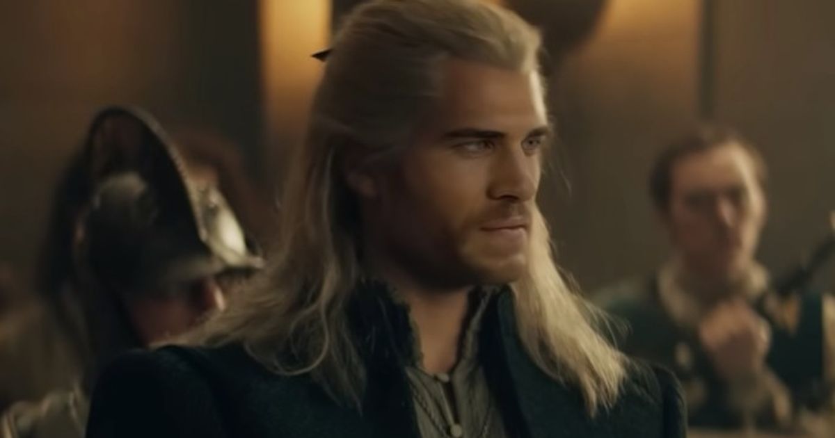 Liam Hemsworth as Geralt of Rivia in The Witcher deepfake