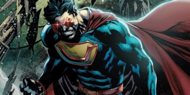 superman menacing ultraman dc comics