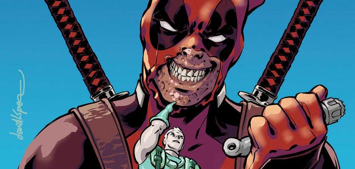 Deadpool is a mutant that gets his powers