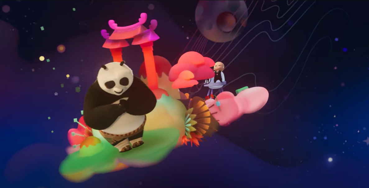 Kung Fu Panda's Po and Boss Baby