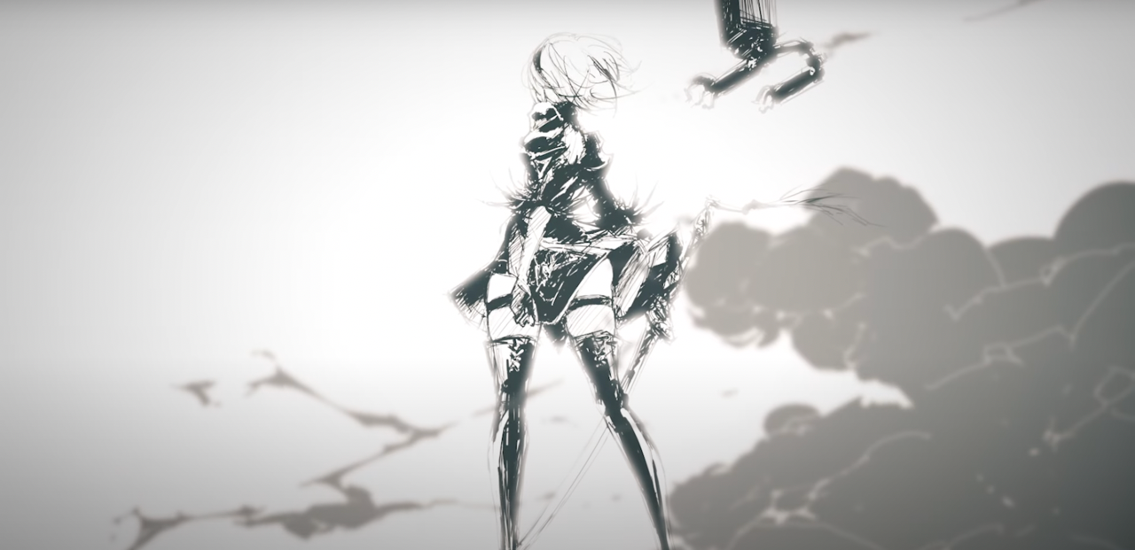 This NIER AUTOMATA Animation Clip Really Makes Me Want A Full Length Anime   GameTyrant