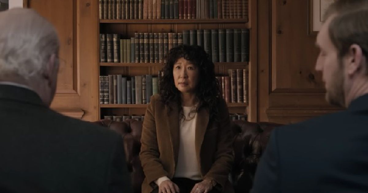 Sandra Oh as Dr. Ji-Yoon Kim in The Chair