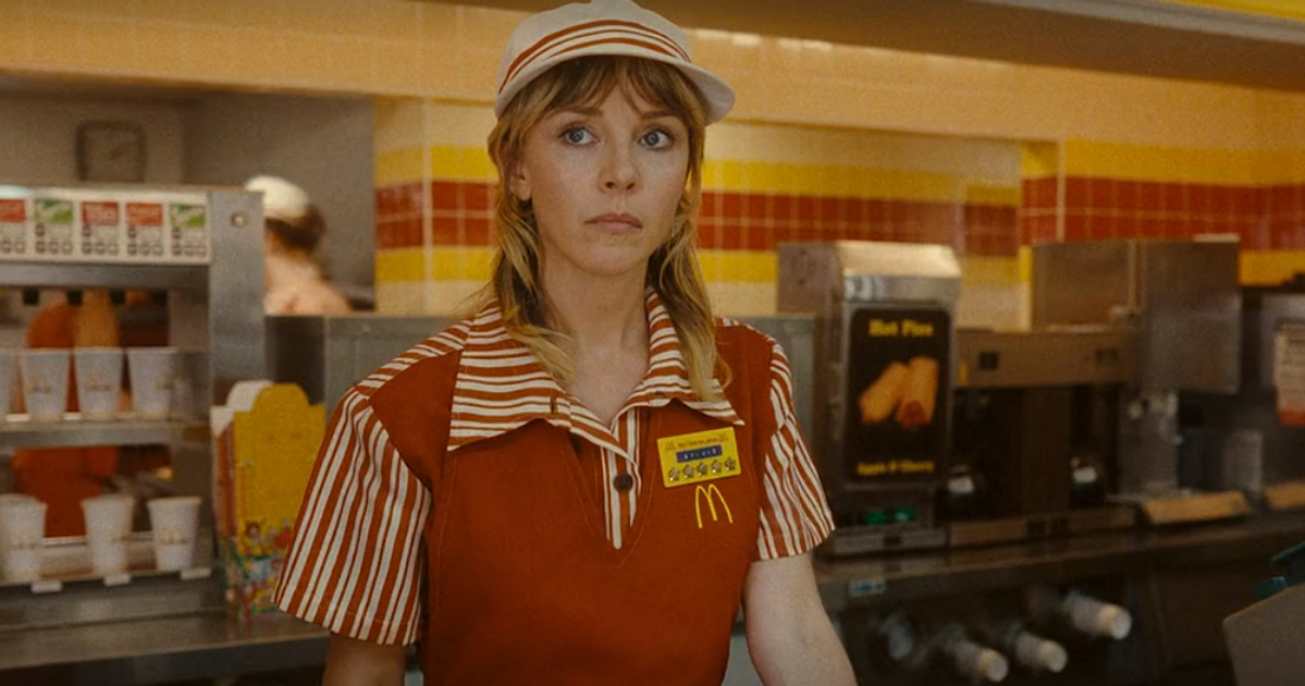 Sylvie working at McDonalds