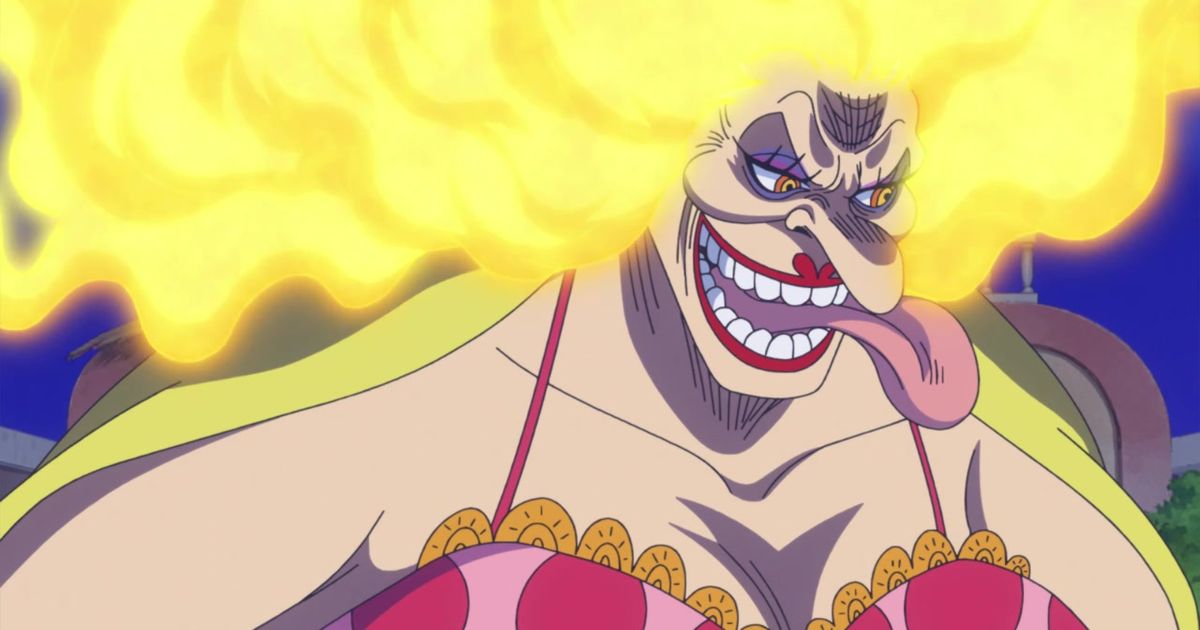 Big Mom in the Whole Cake Island arc of One Piece.