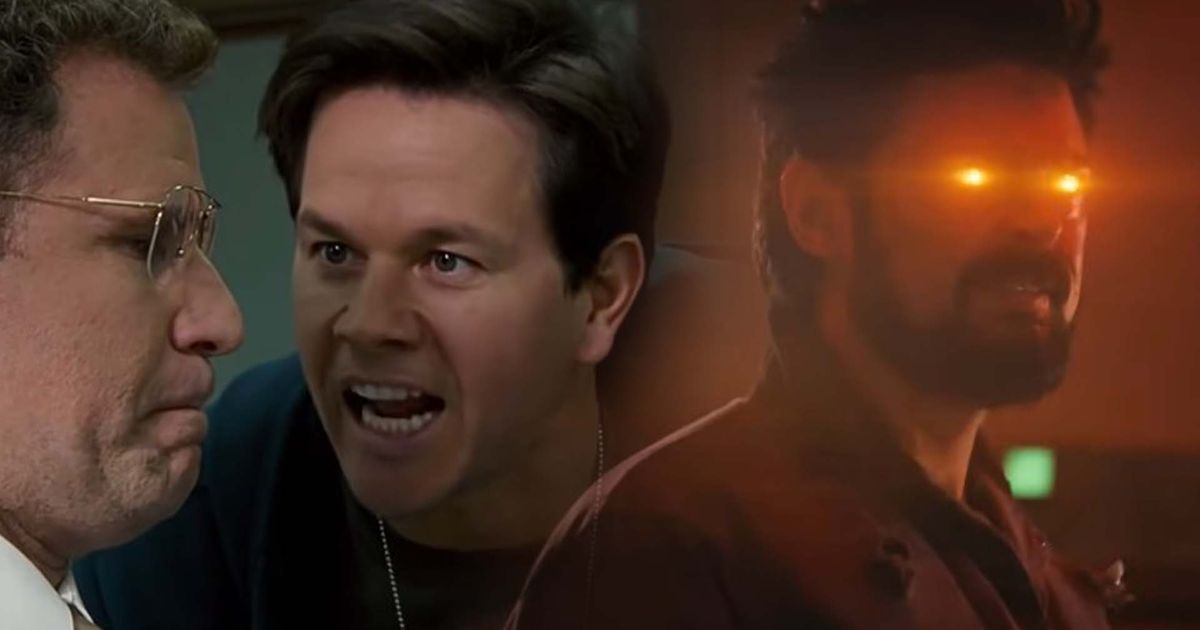 Mark Wahlberg and Will Ferrell in The Other Guys and Karl Urban in The Boys