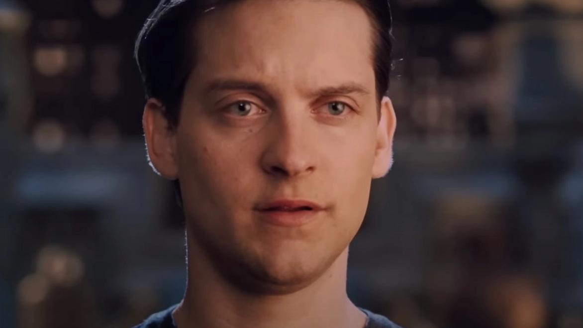 Tobey Maguire as Peter Parker in Spider-Man 2