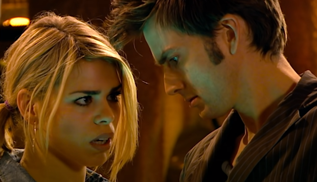 The Time Lord and Rose Tyler