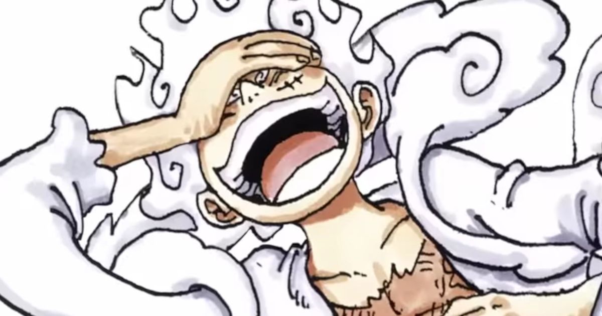 One Piece Anime Gear 5 Luffy