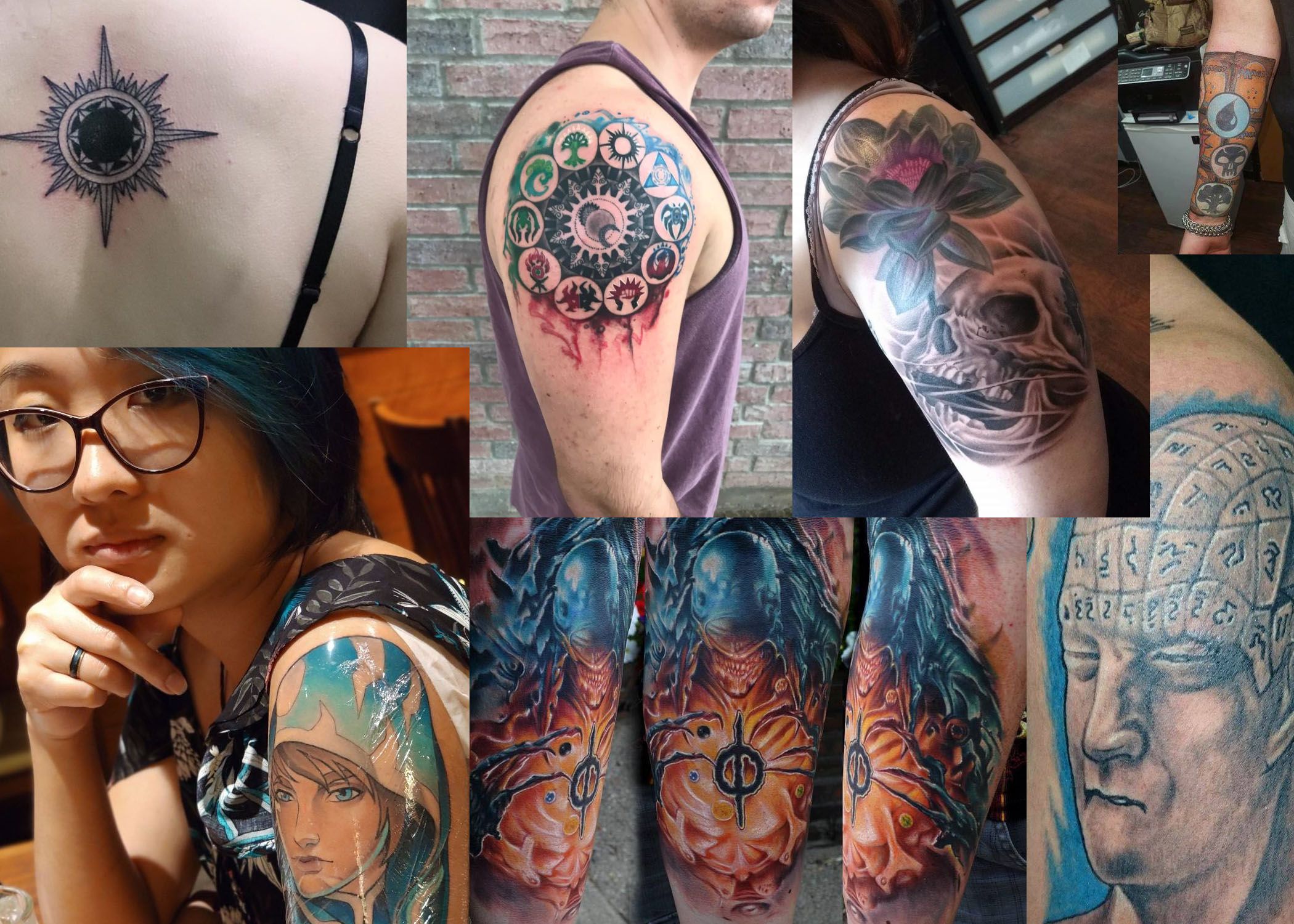 magic the gathering in Tattoos  Search in 13M Tattoos Now  Tattoodo