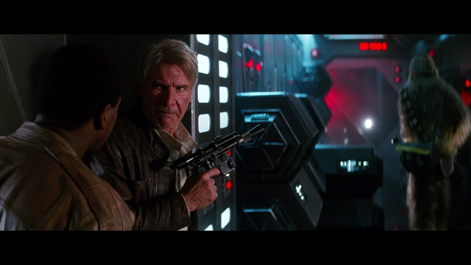 Harrison Ford as Han Solo in Force Awakens