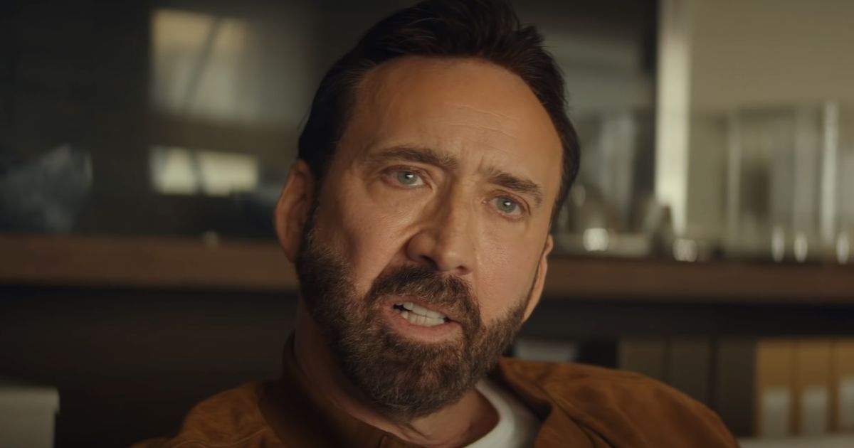 Nicolas Cage in The Unbearable Weight of Massive Talent