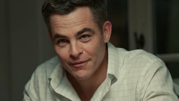 Chris Pine as James Harper in The Contractor