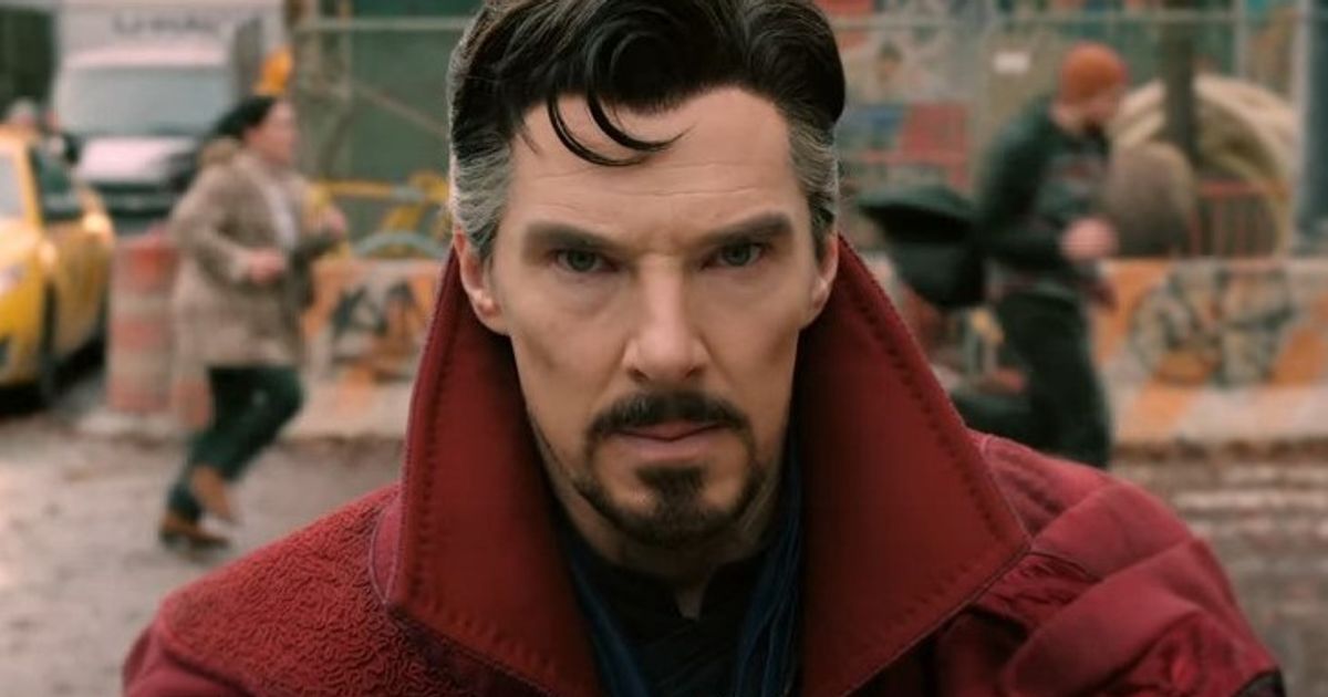 Benedict Cumberbatch as Doctor Strange in Doctor Strange in the Multiverse of Madness