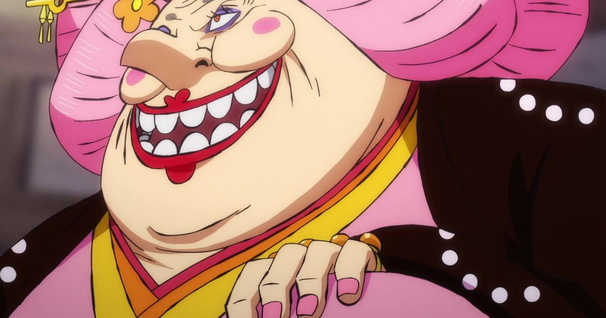 Big Mom in the Wano arc of One Piece.
