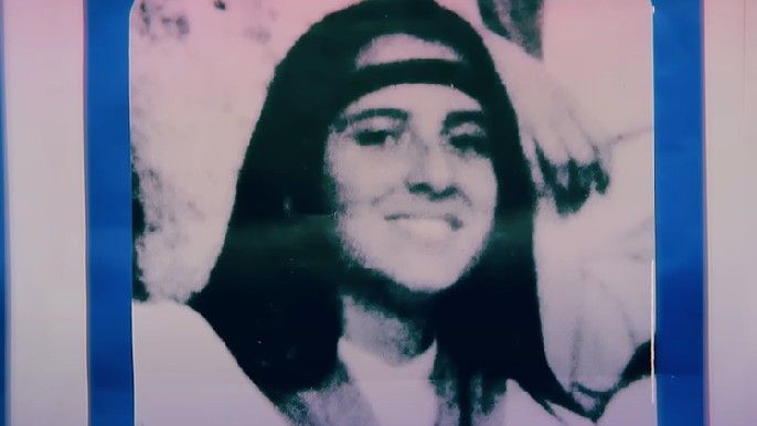 Missing posters of Emanuela Orlandi in Vatican Girl: The Disappearance of Emanuela Orlandi