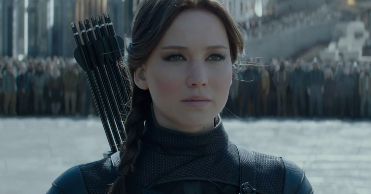 Katniss Everdeen in The Hunger Games