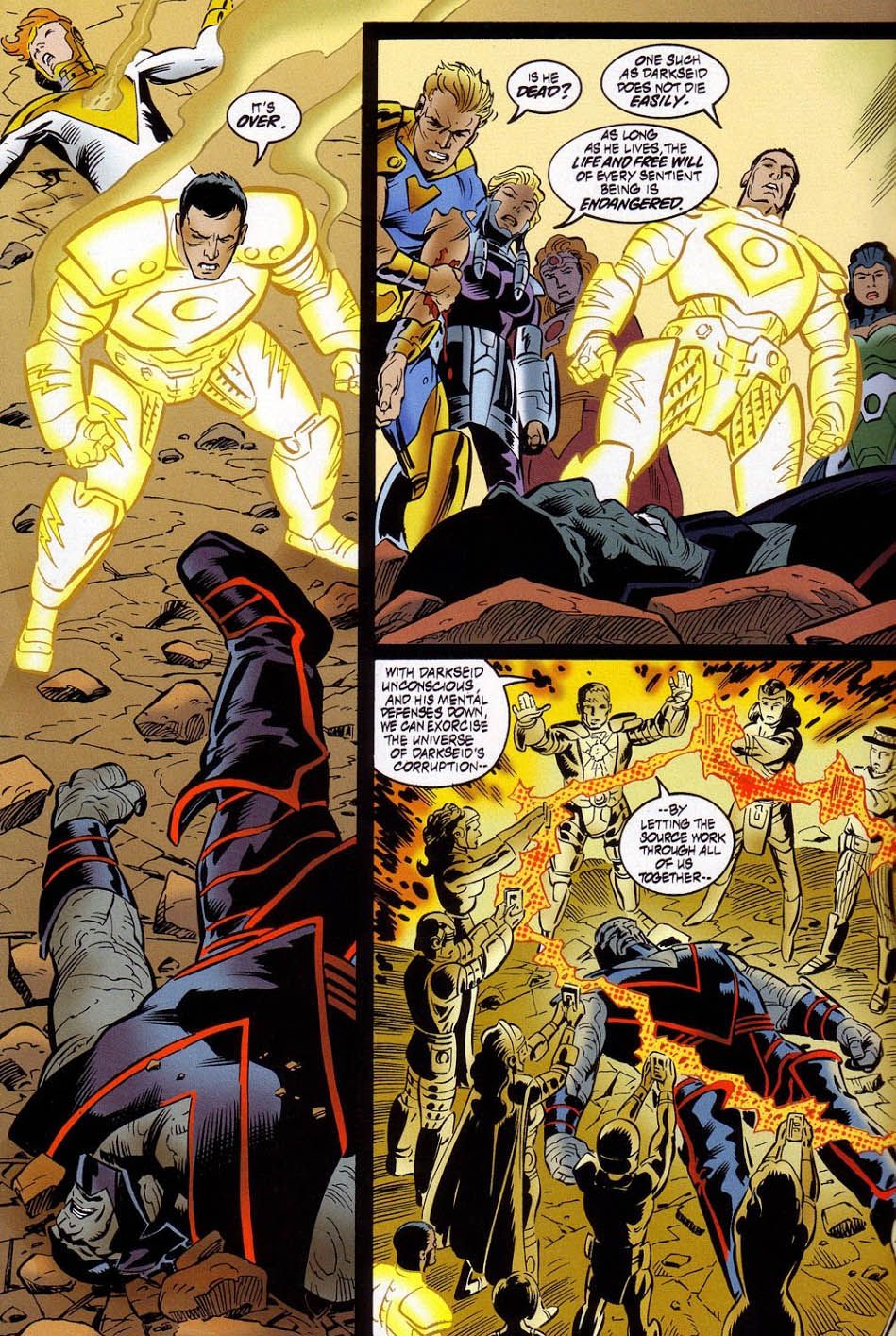 Superman: The Dark Side #3 panel