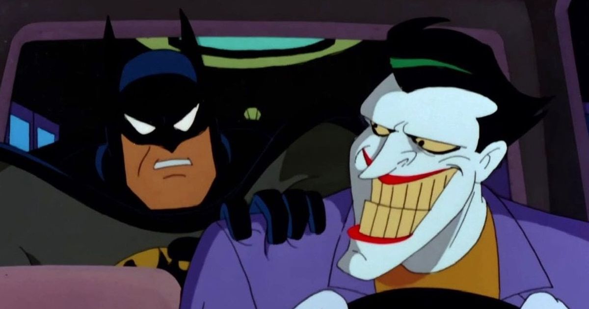 Batman and Joker in Batman: The Animated Series