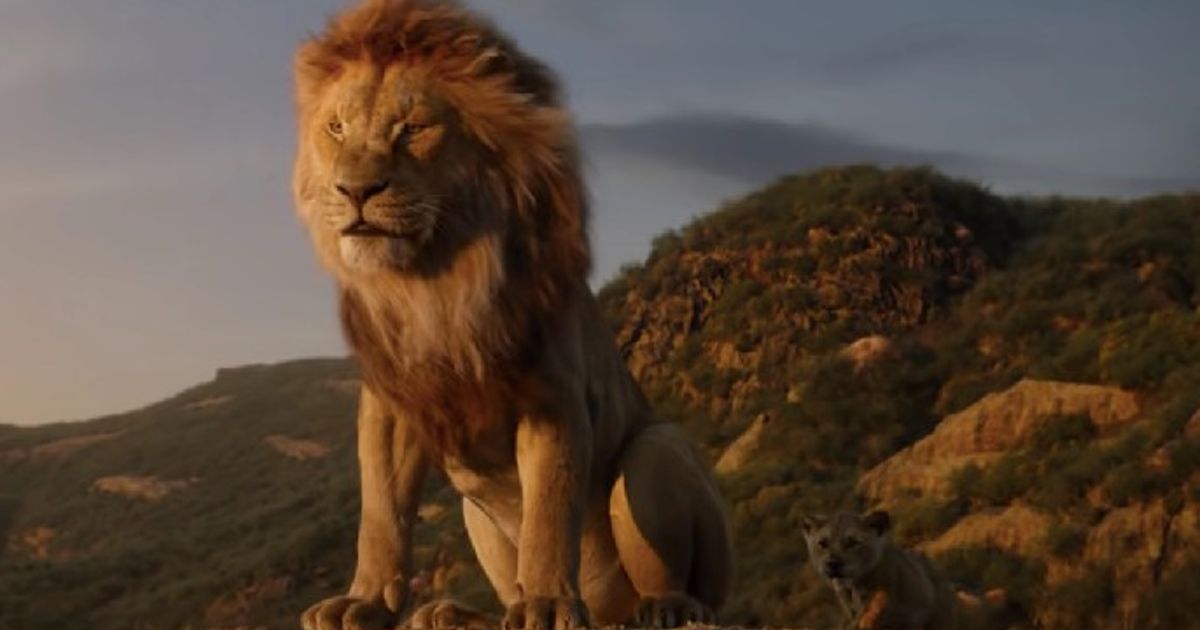 Aaron Pierre as Mufasa in The Lion King