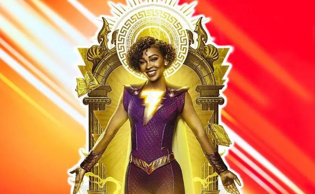 Shazam! Fury of the Gods  Character Guide: Meagan Good and Faithe Herman as Darla Dudley