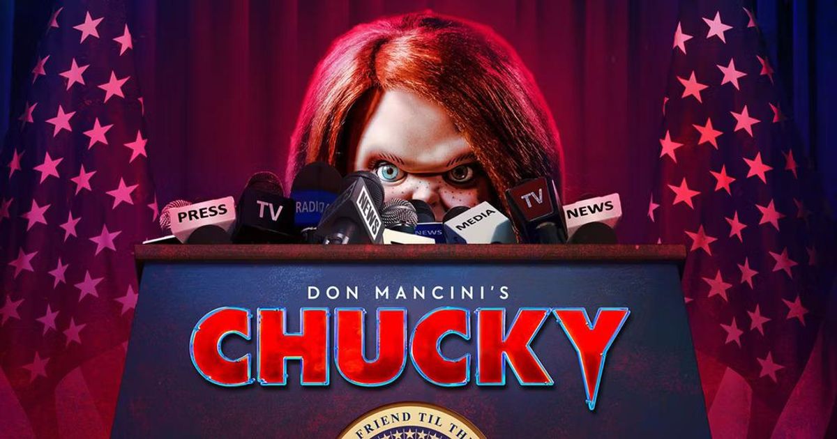 don mancini's chucky syfy series interview in the white house