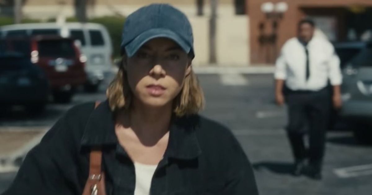 Aubrey Plaza as Emily in Emily the Criminal