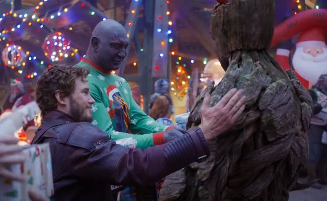 Screenshot from Guardians of the Galaxy Holiday Special