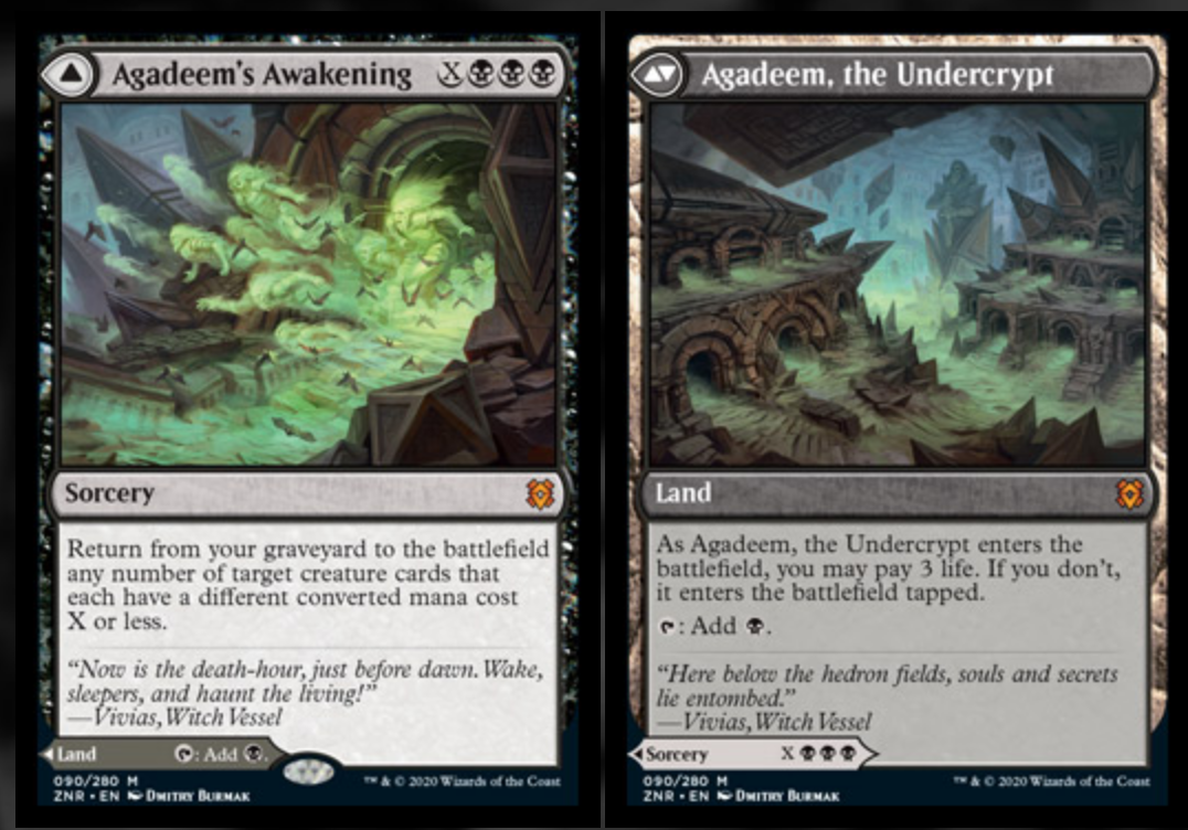 4 More Zendikar Rising MTG Mythic Rare & Rare Modal Double-Faced Cards ...