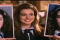 Anne Hathaway as Princess Mia Thermopolis in The Princess Diaries makeover scene