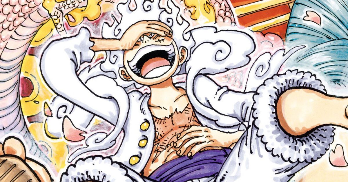 one piece volume 104 cover luffy