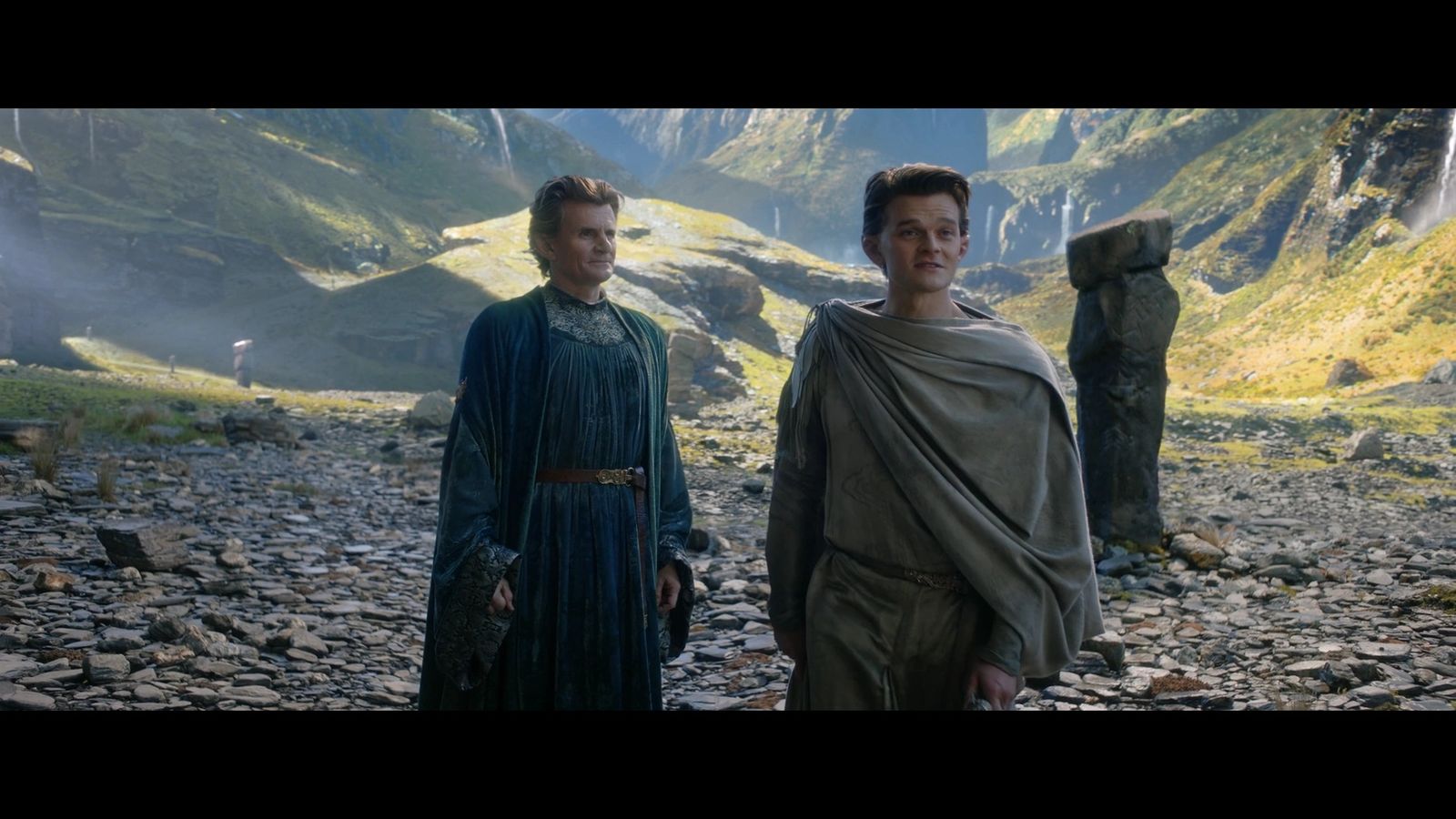 Elrond and Celebrimbor at the West-gate