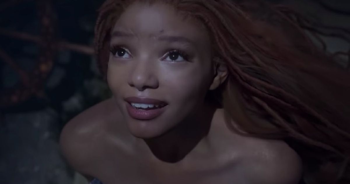 Halle Bailey as Ariel in The Little Mermaid remake