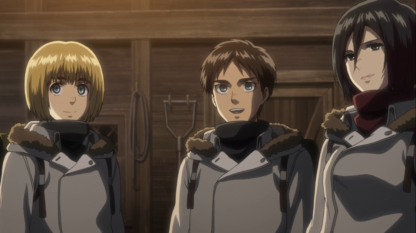 Eren Mikasa and Armin’s Age Birthday and Height
