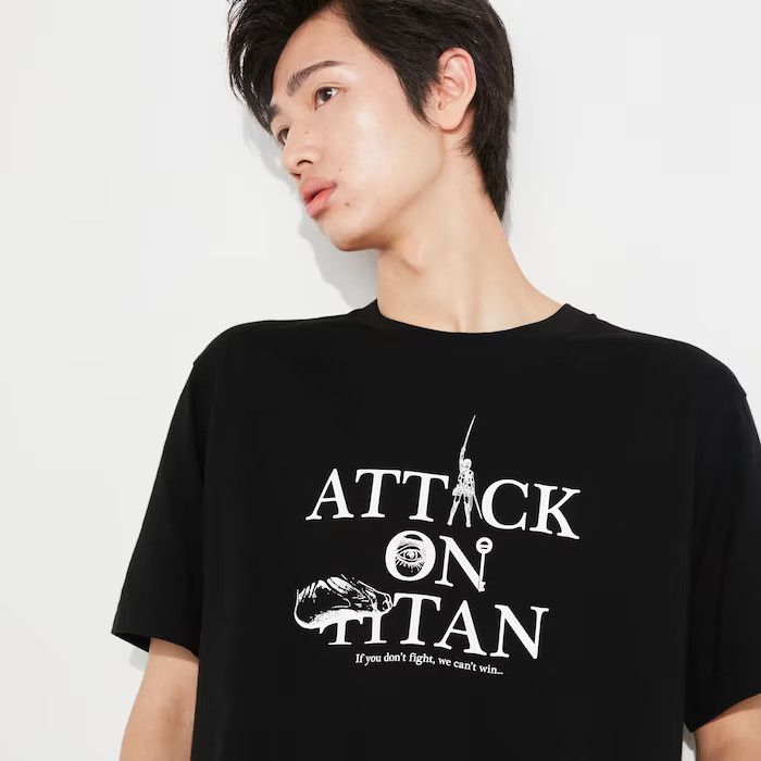attack on titan uniqlo t shirt