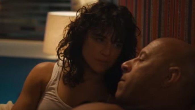 Vin Diesel as Dominic Toretto, Michelle Rodriguez as Letty Ortiz in Fast X