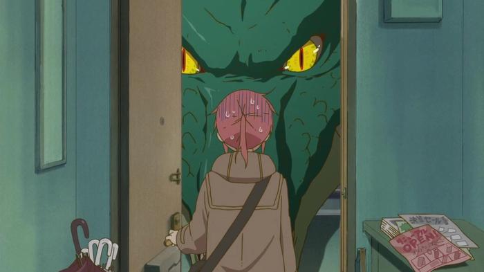 One of Kobayashi and Tohru's first encounters on Miss Kobayashi's Dragon Maid.