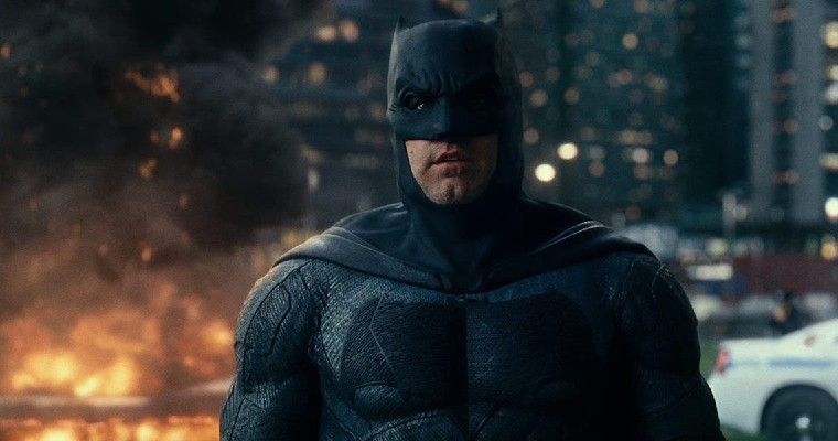 Ben Affleck as Batman in Justice League.